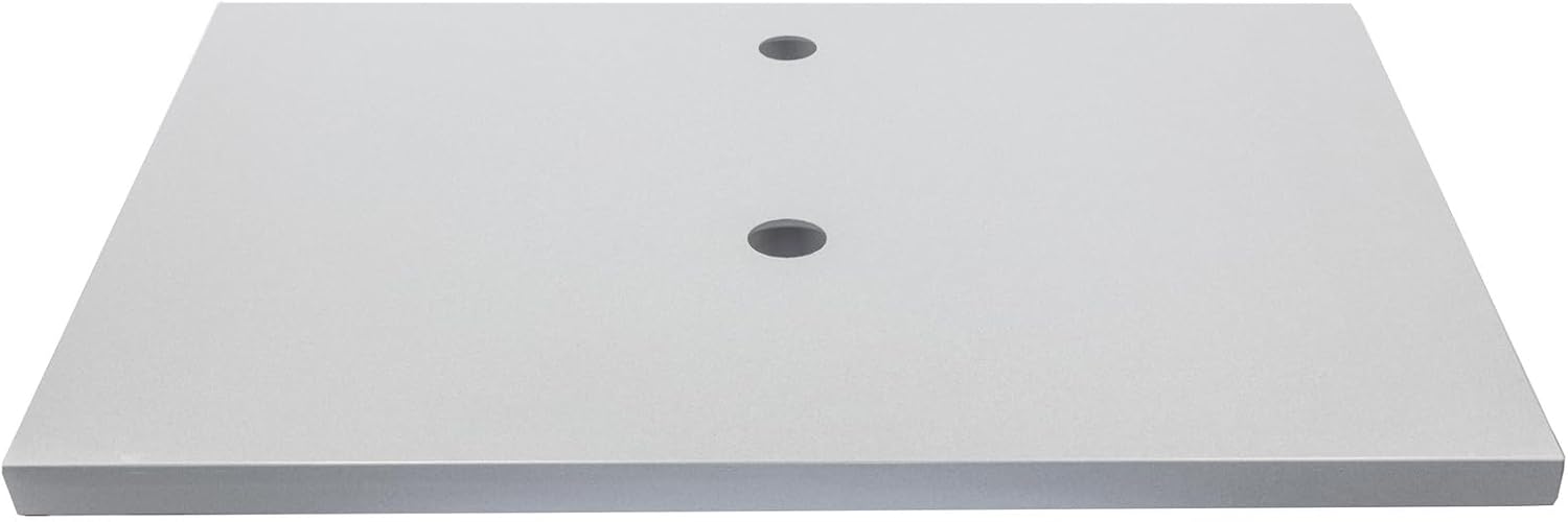 Eden Bath White 37"x22" Terrazzo Vanity Countertop - Pre-Drilled for Vessel Sinks