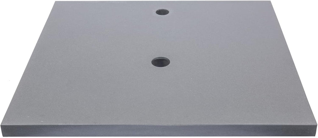 Eden Bath White 37"x22" Terrazzo Vanity Countertop - Pre-Drilled for Vessel Sinks