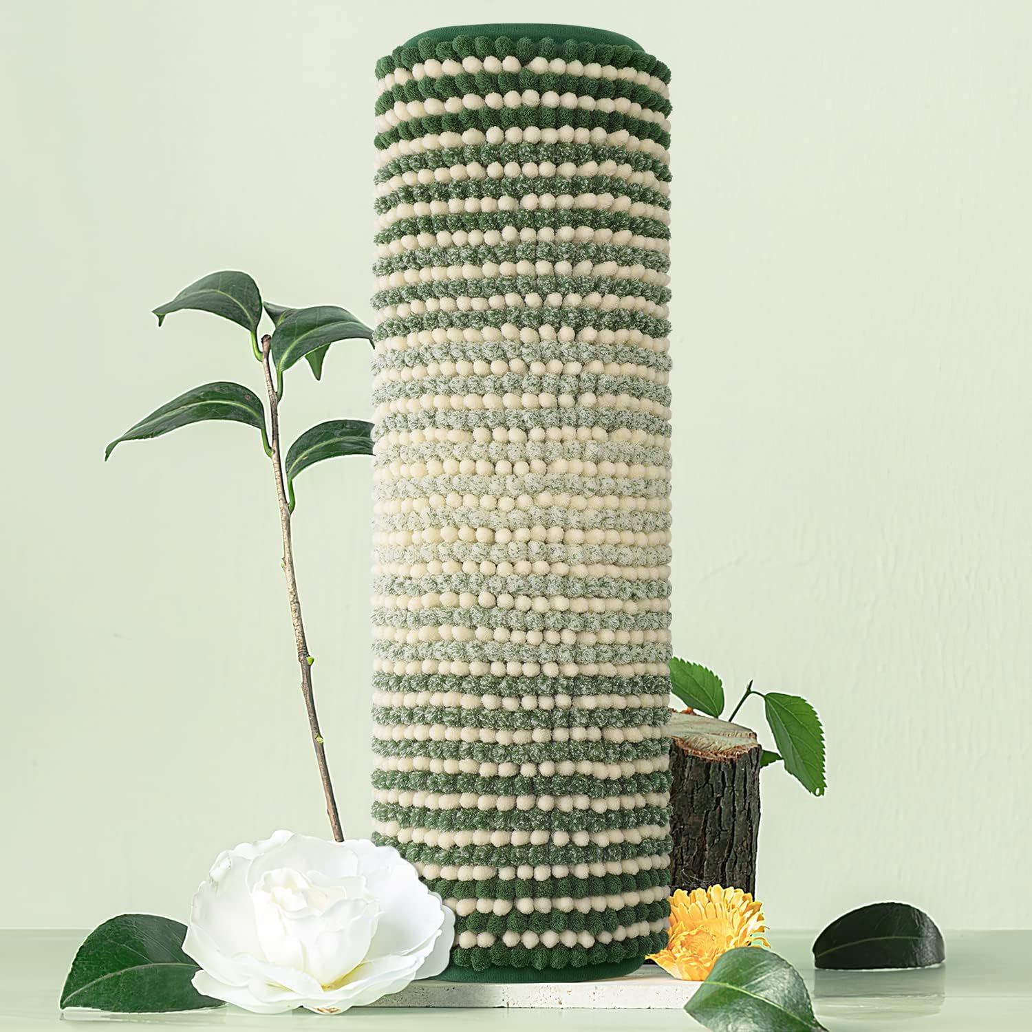 BSICPRO Bathroom Rugs and Mats Sets, 2 Piece Thick Absorbent Chenille Bath Mat Rug Set Non Slip, Soft Shaggy Bath Room Floor Mats for Bathroom, Machine Washable (Sage, 20" x 47" Plus 16" x 24")